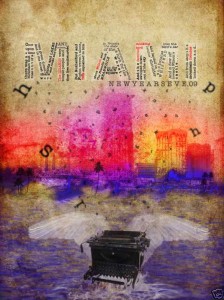 Phish Miami NYE 2009 Fluffhead Studios Poster